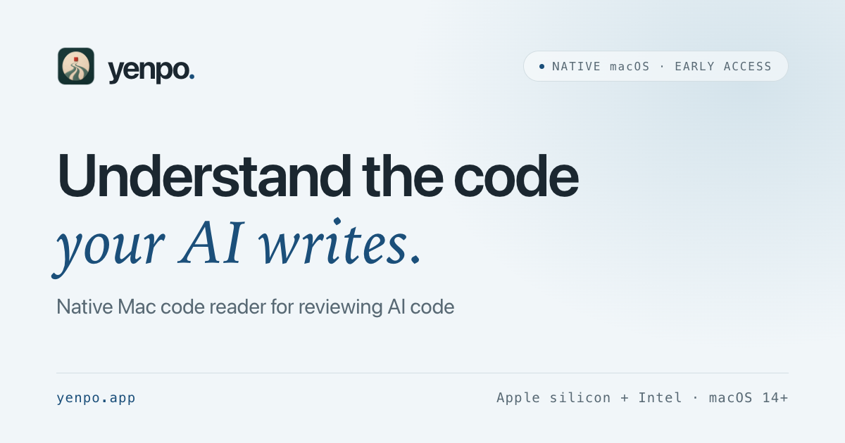 I built a native Mac app for reading codebases I didn't write